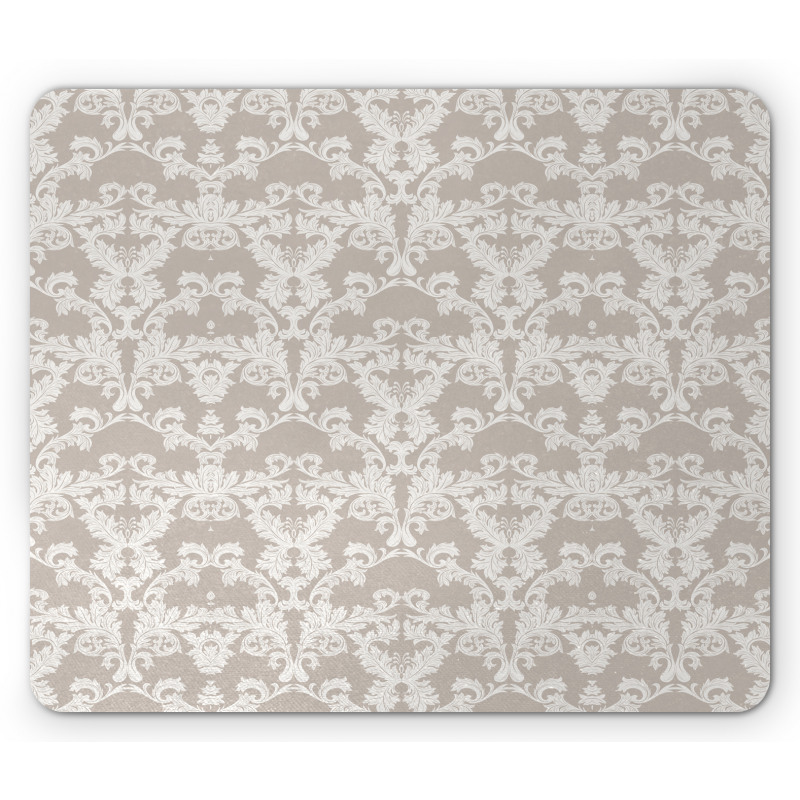 Damask Nature Mouse Pad