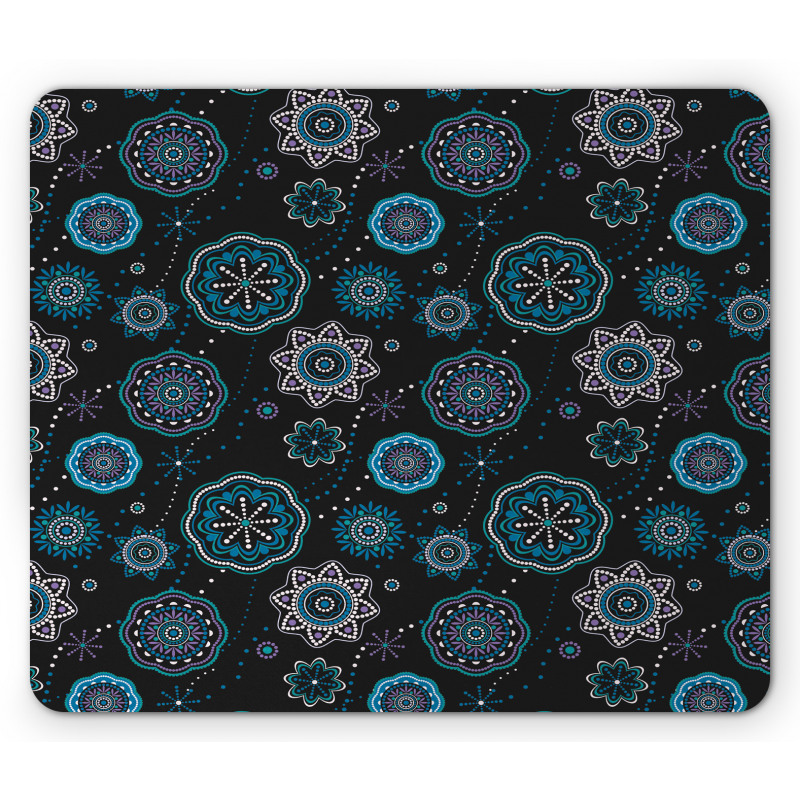 Ornate Snowflakes Mouse Pad
