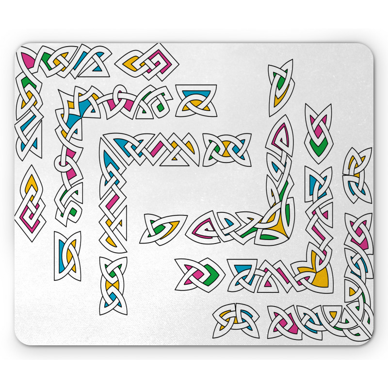 Gaelic Ornament Patterns Mouse Pad