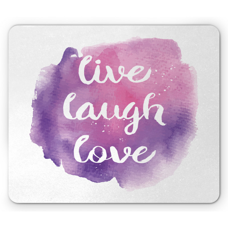 Wise Life Art Mouse Pad
