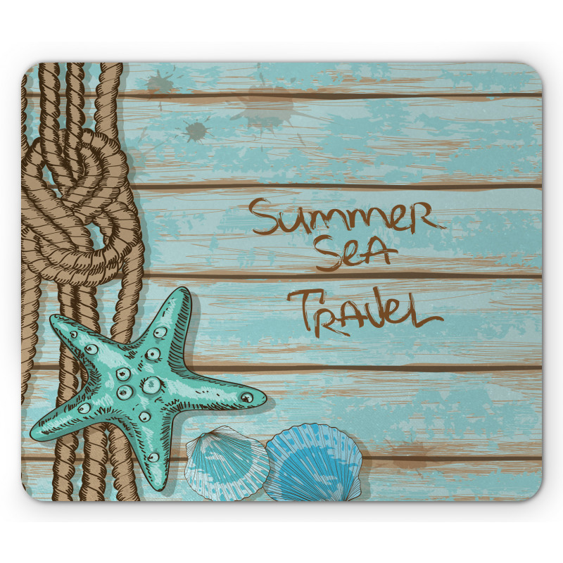 Summer Travel Mouse Pad