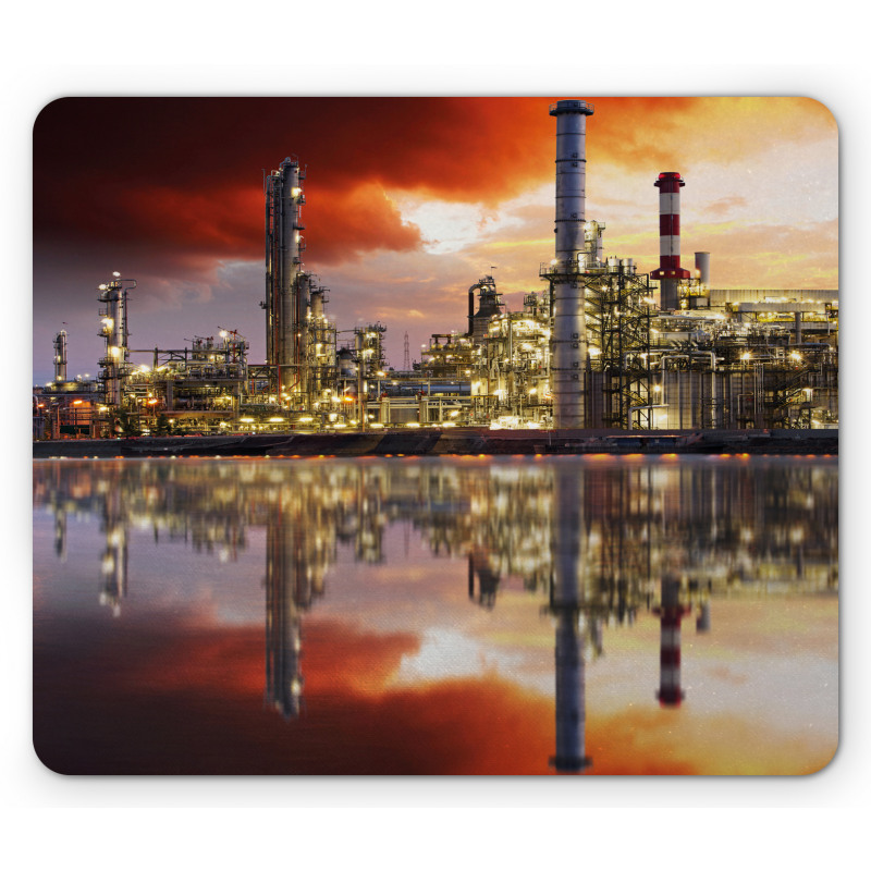 Oil Refinery Mouse Pad