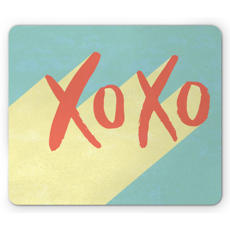 Pop Art Style Retro Vibrant Mouse Pad