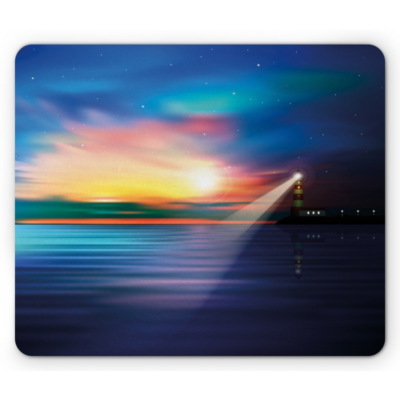 Majestic Sky Beach Mouse Pad