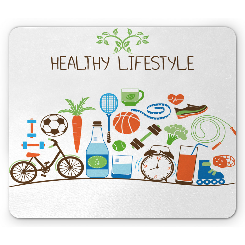 Healthcare Wellness Mouse Pad