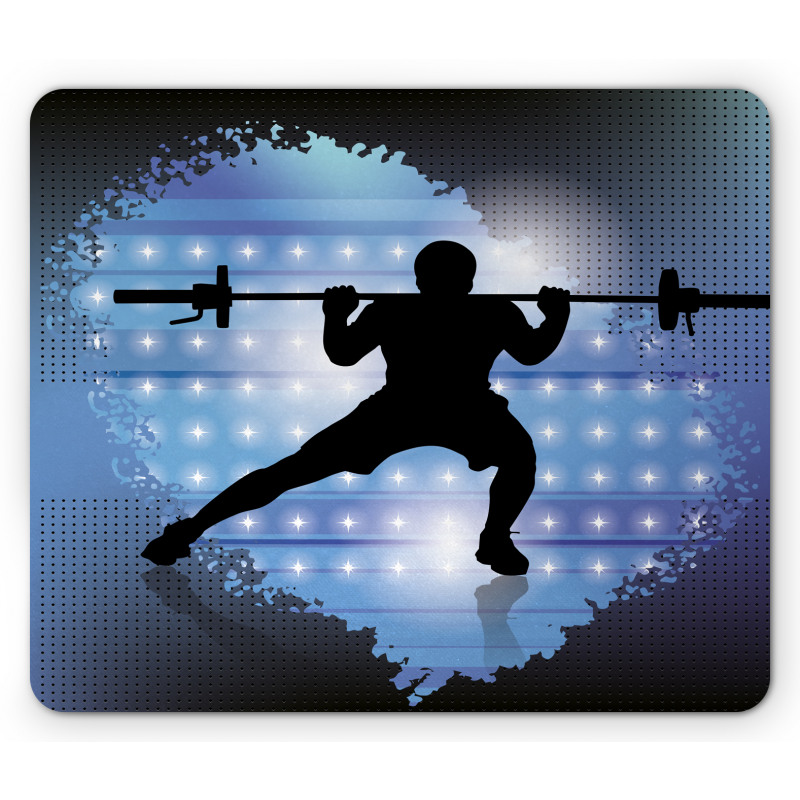 Wightlifter Silhouette Mouse Pad