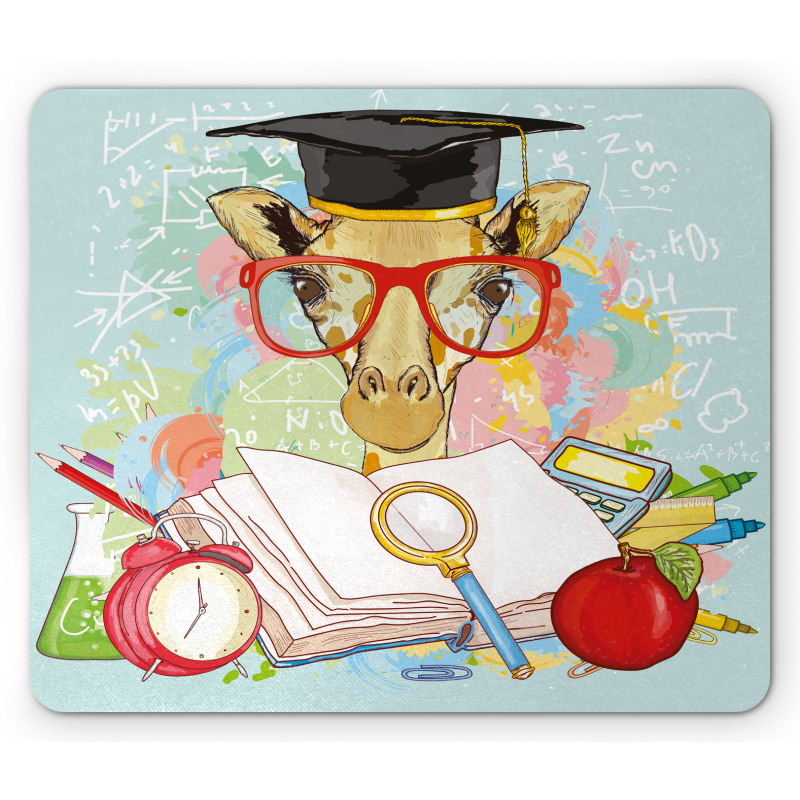 Geek Giraffe Mouse Pad