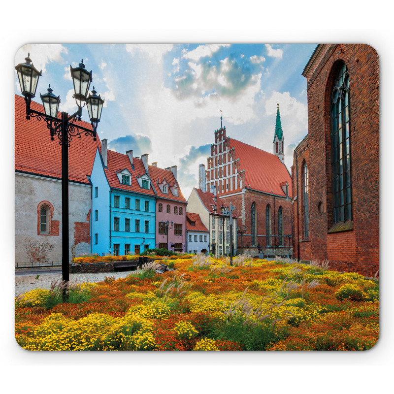 Old City Riga Latvia Mouse Pad