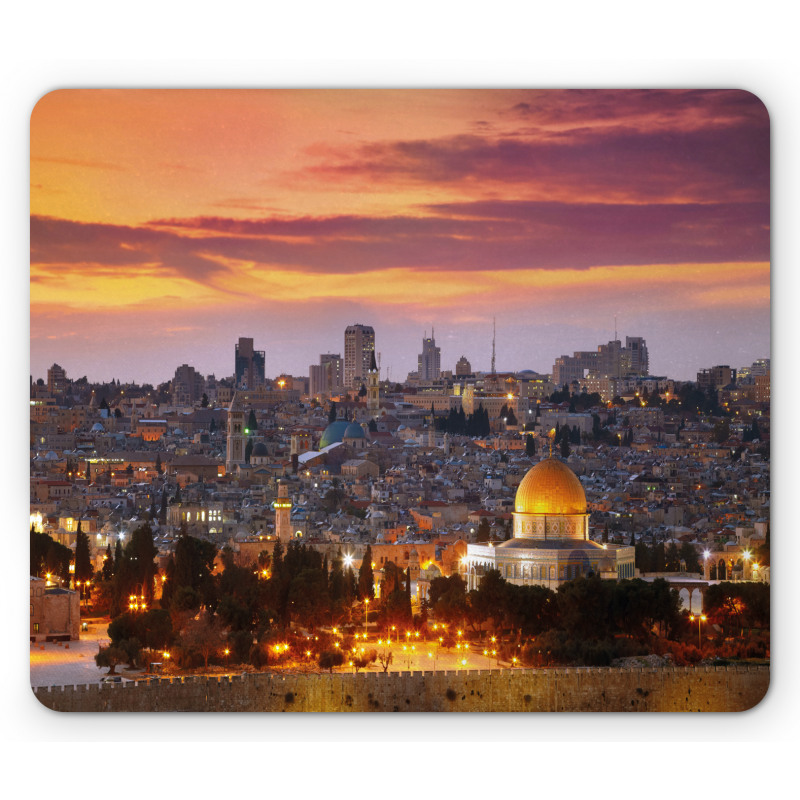 Old City Jerusalem Mouse Pad
