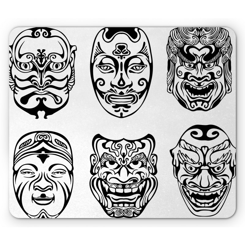 Theatrical Japanese Mouse Pad