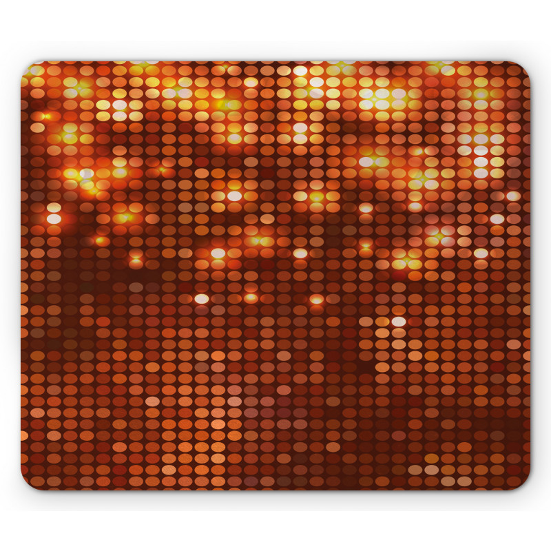 Vivid Dots Mosaic Mouse Pad