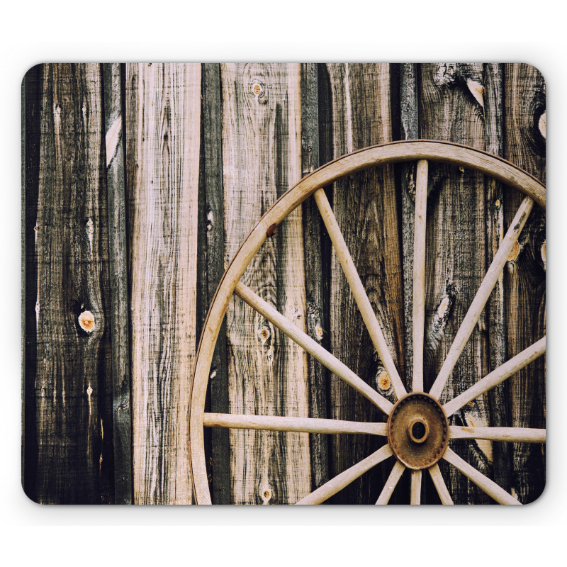 Rusty Door Mouse Pad