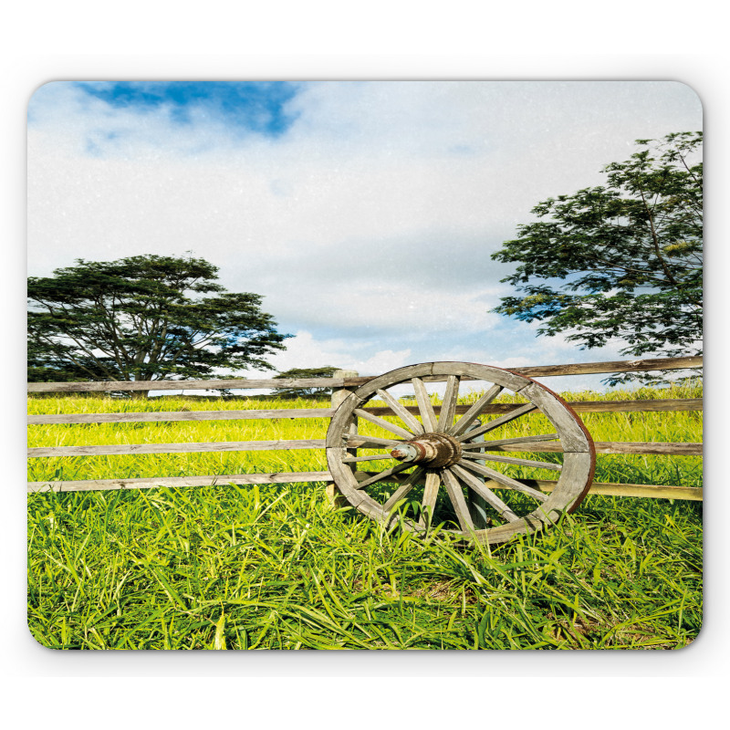 Green Meadow Mouse Pad