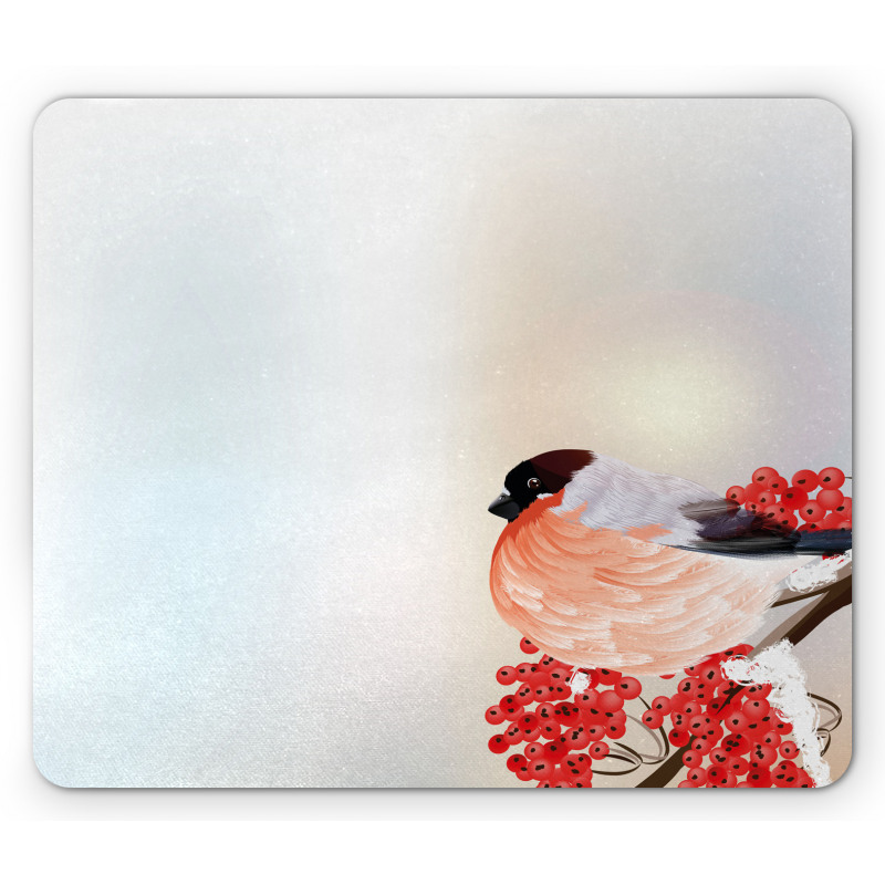Christmas Themed Nature Mouse Pad
