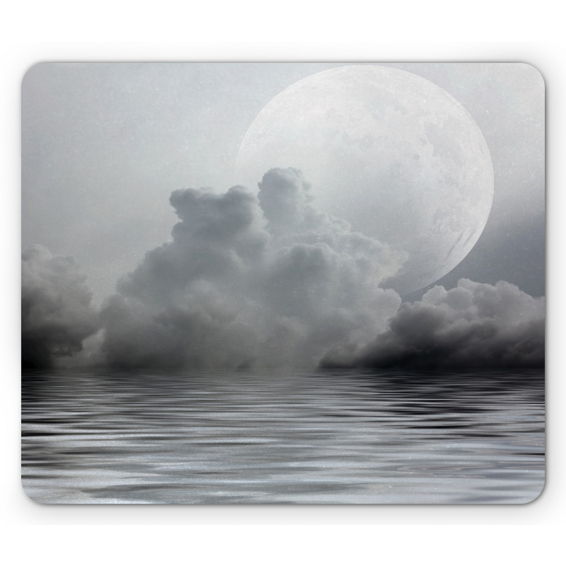 Calm Water and Twilight Sky Mouse Pad