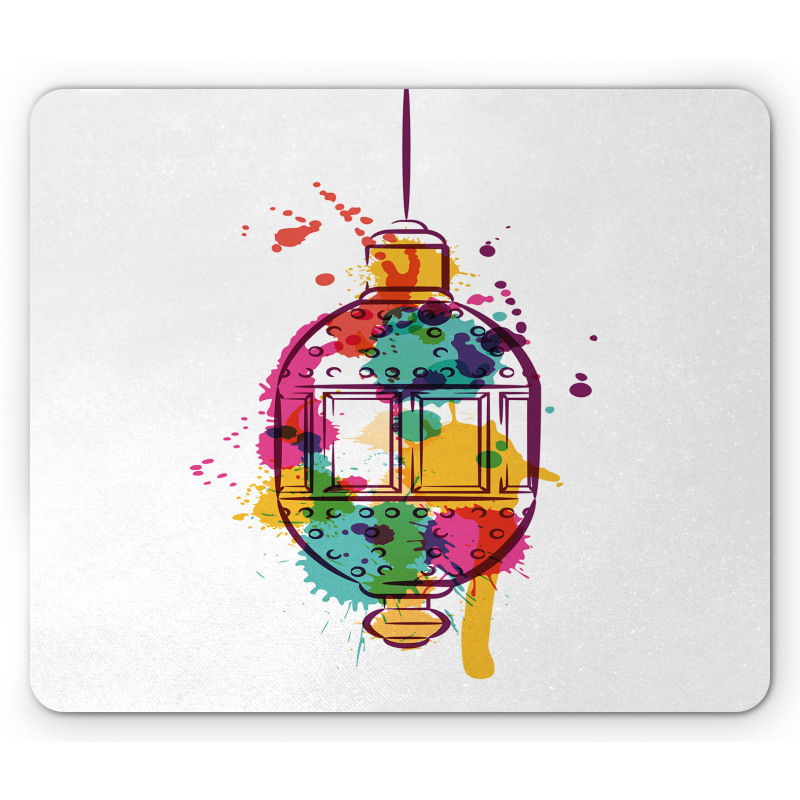 Color Splashes Mouse Pad