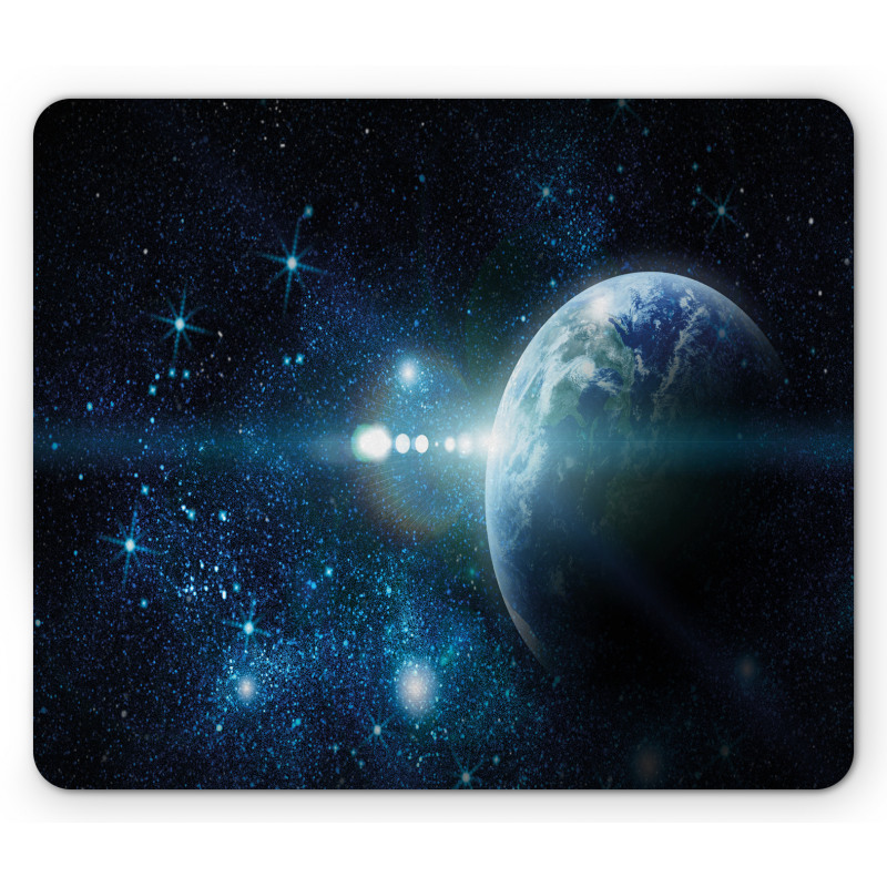 Mysterious Outer Space Mouse Pad