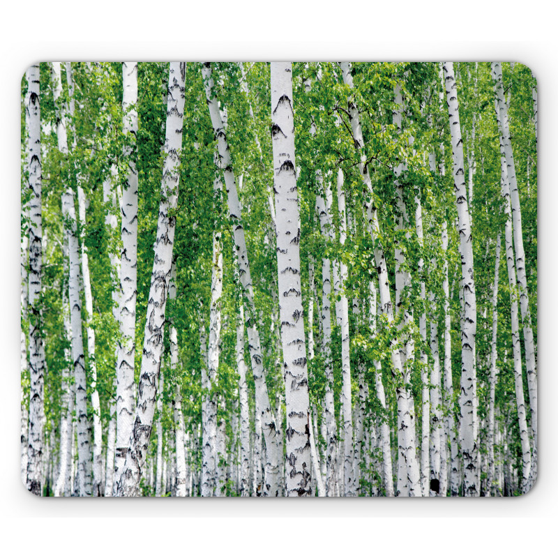 Fresh Summer Leaves Mouse Pad