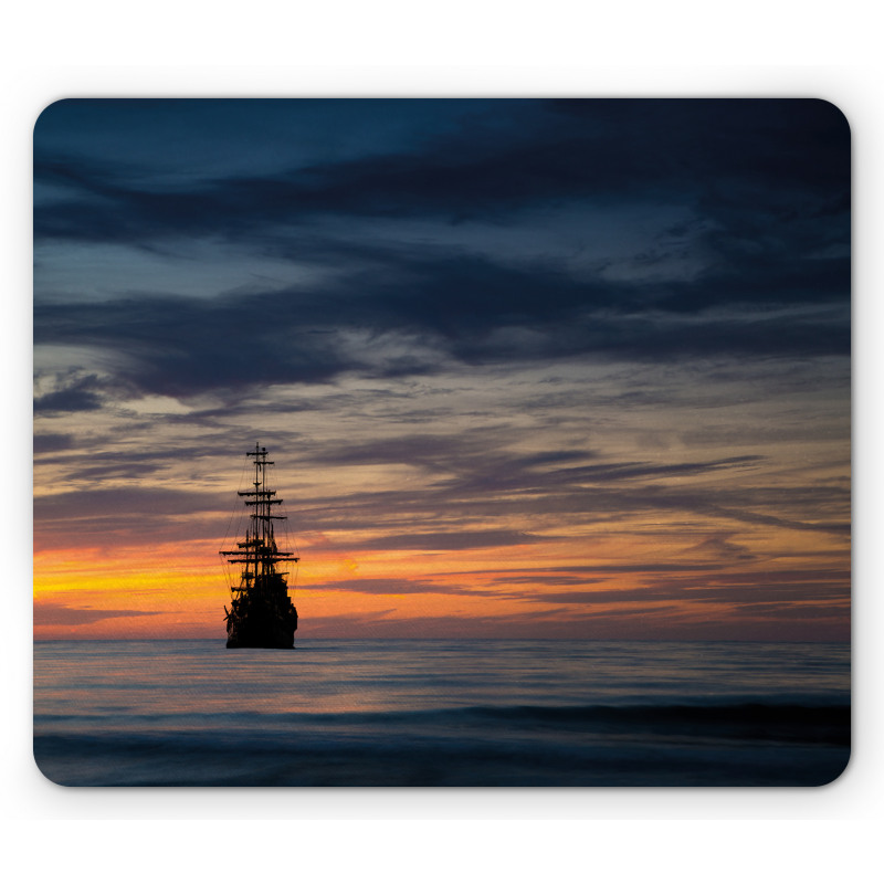 Old Sailboat Marine Mouse Pad