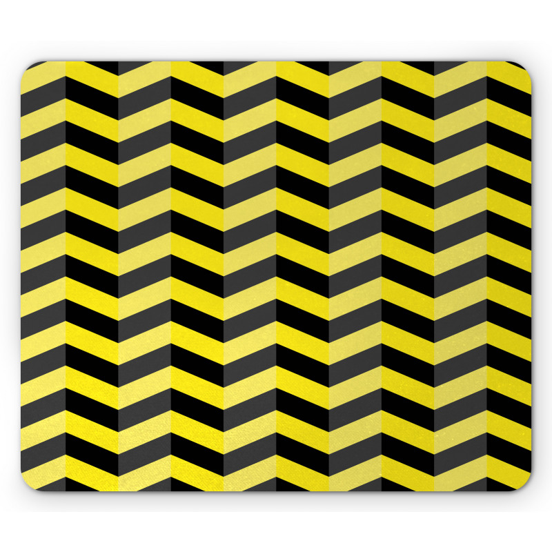 Warning Sign Mouse Pad