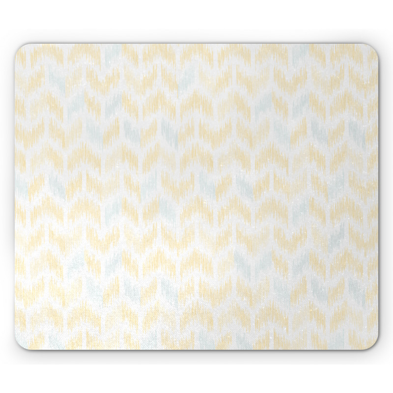 Ikat Style Tile Mouse Pad