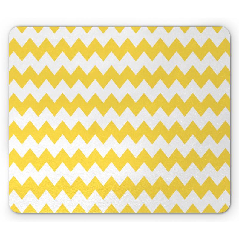 Old Sharp Motif Mouse Pad
