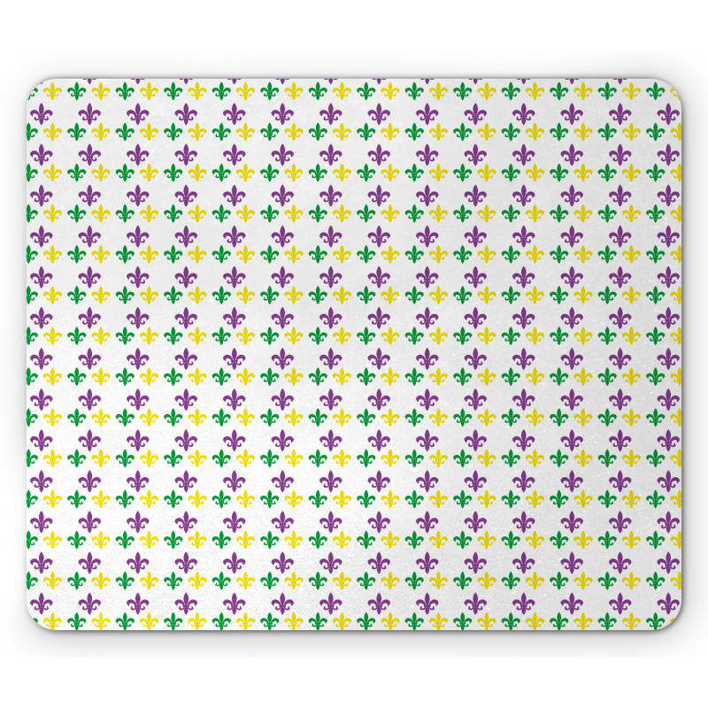 Carnival Lily Flower Mouse Pad