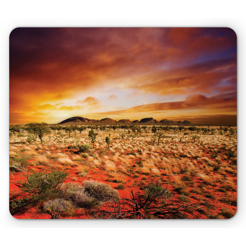 Sunset Central Australia Mouse Pad