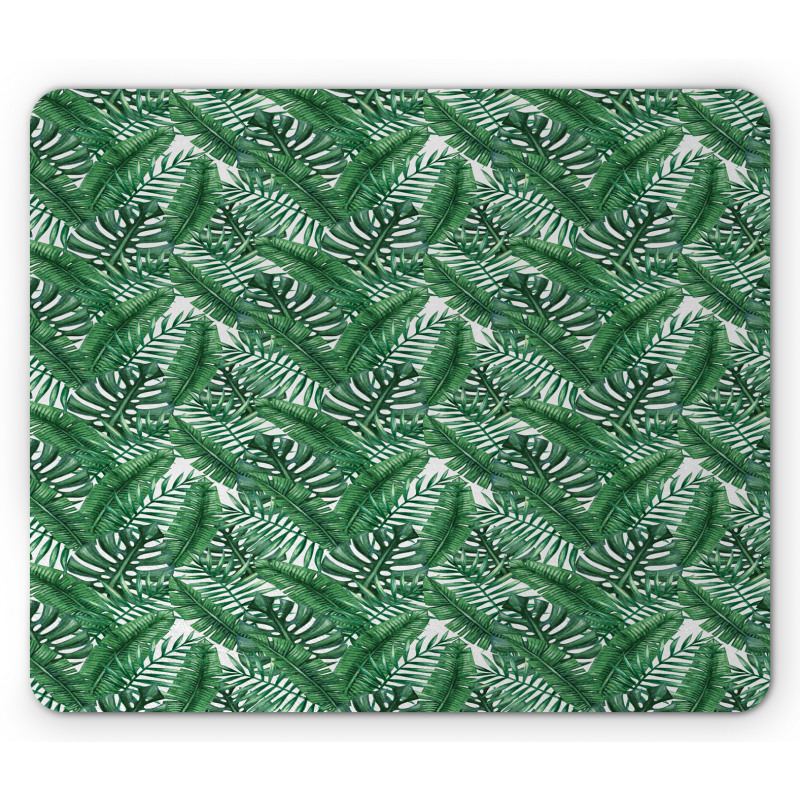 Watercolor Jungle Mouse Pad