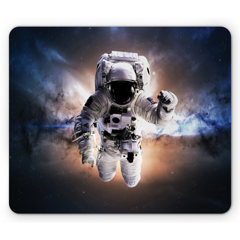 Floating in Space Mouse Pad