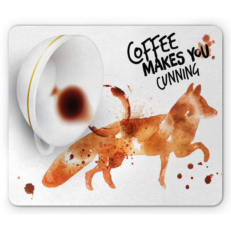 Cunning Animal Drink Mouse Pad