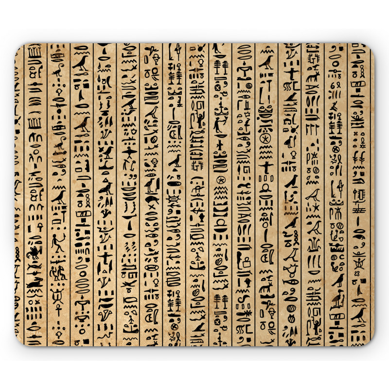 Ancinet Hieroglyphs Mouse Pad