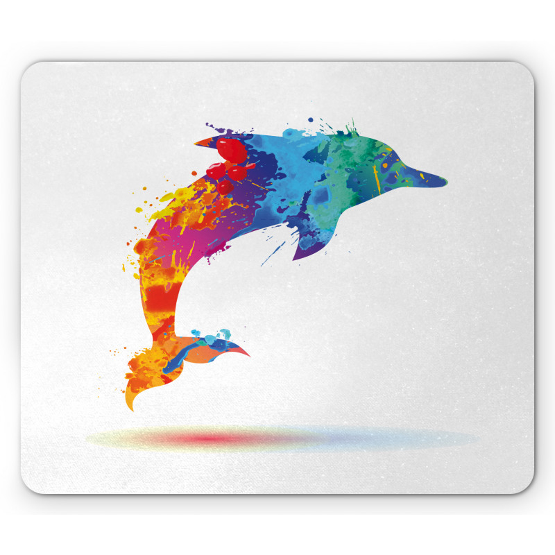 Vibrant Ocean Mammal Mouse Pad