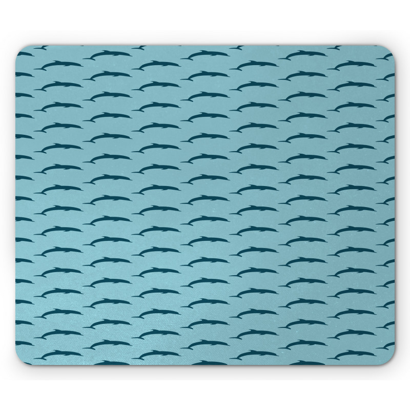 Marine Aquatic Fauna Mouse Pad