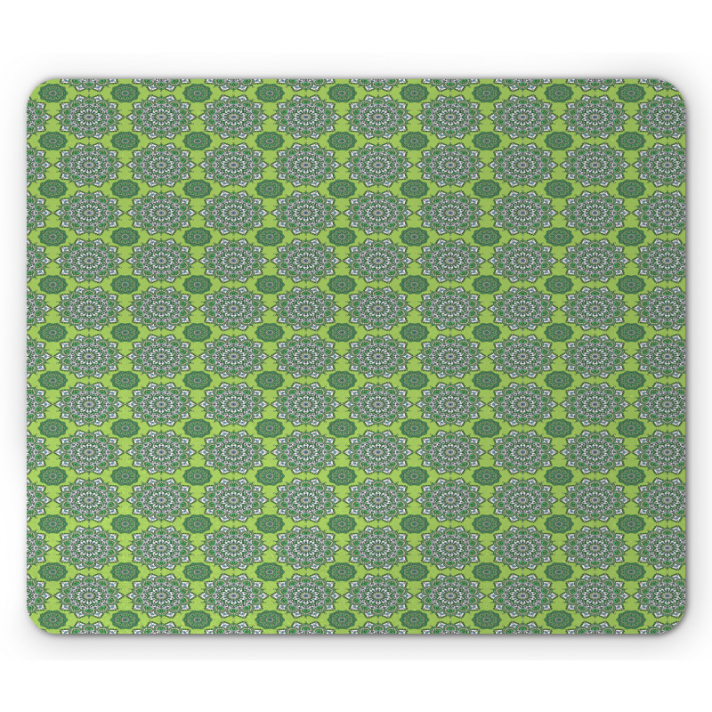 Moroccan Mandala Mouse Pad