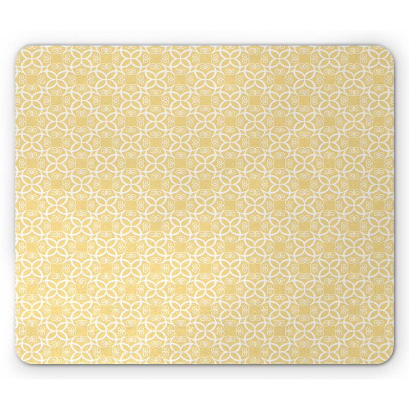 Ornate Floral Mouse Pad