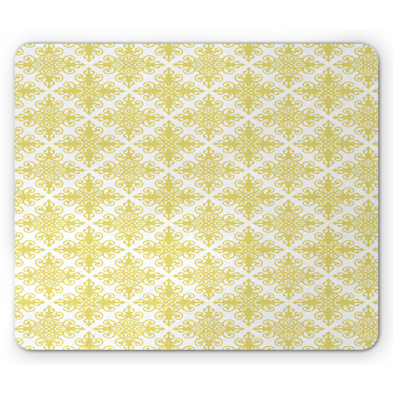 Damask Rococo Mouse Pad