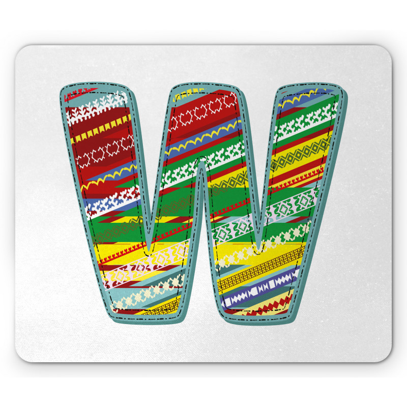 W Boho Eastern African Mouse Pad