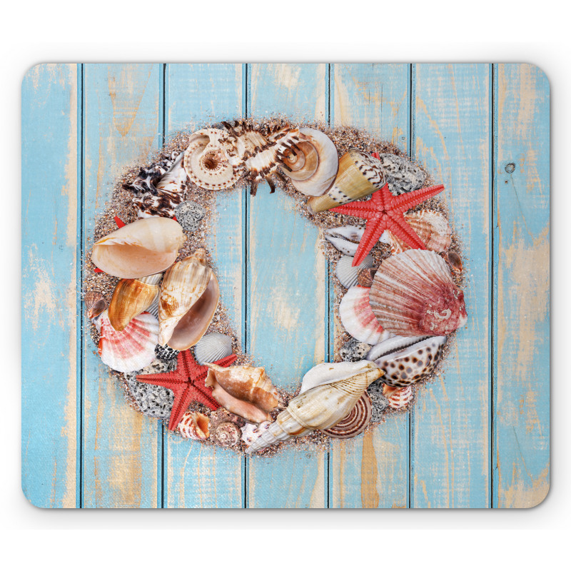 Nautical Life Inspired Mouse Pad