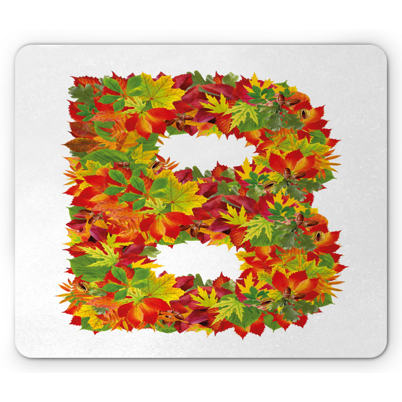 Second Letter Fall Mouse Pad