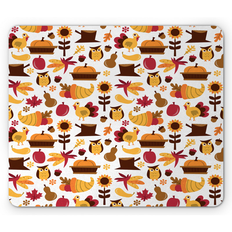 Fall Composition Mouse Pad