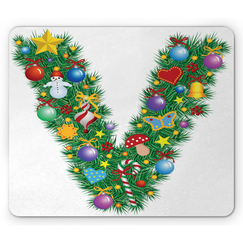 Ornamental Tree Bells Mouse Pad