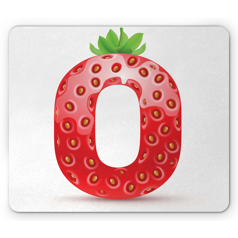 Vibrant Fruit Capital Mouse Pad