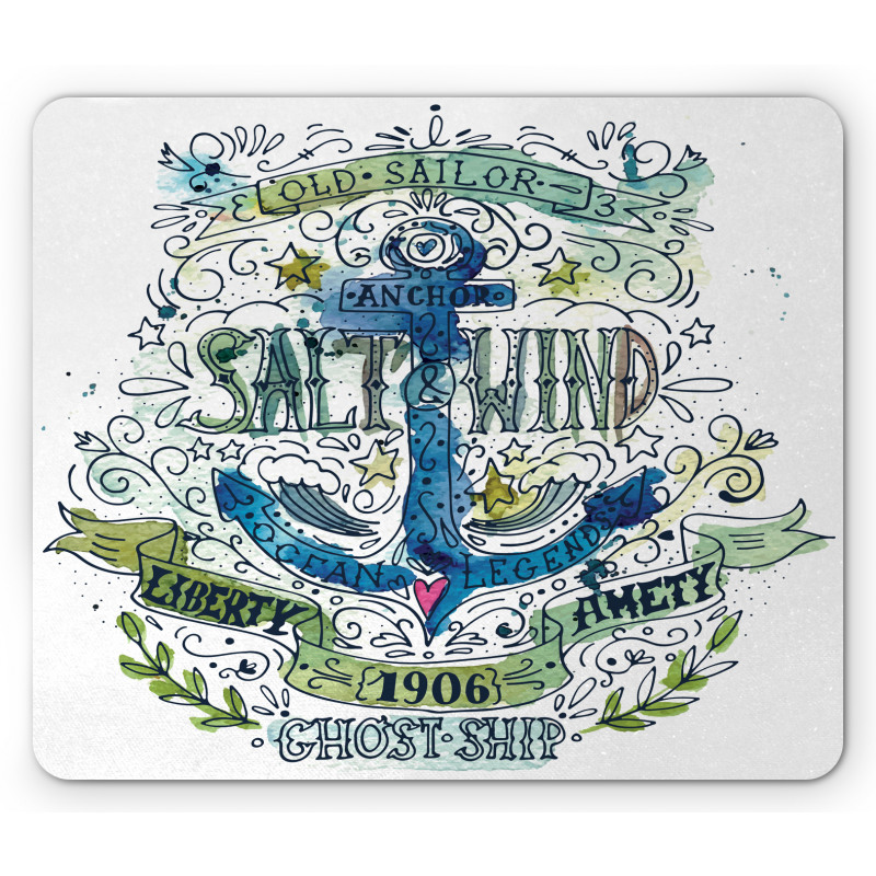 Ocean Anchor Mouse Pad