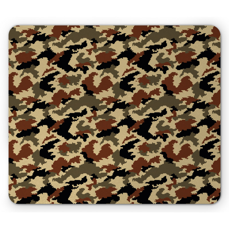 Pixel Art Abstract Mouse Pad