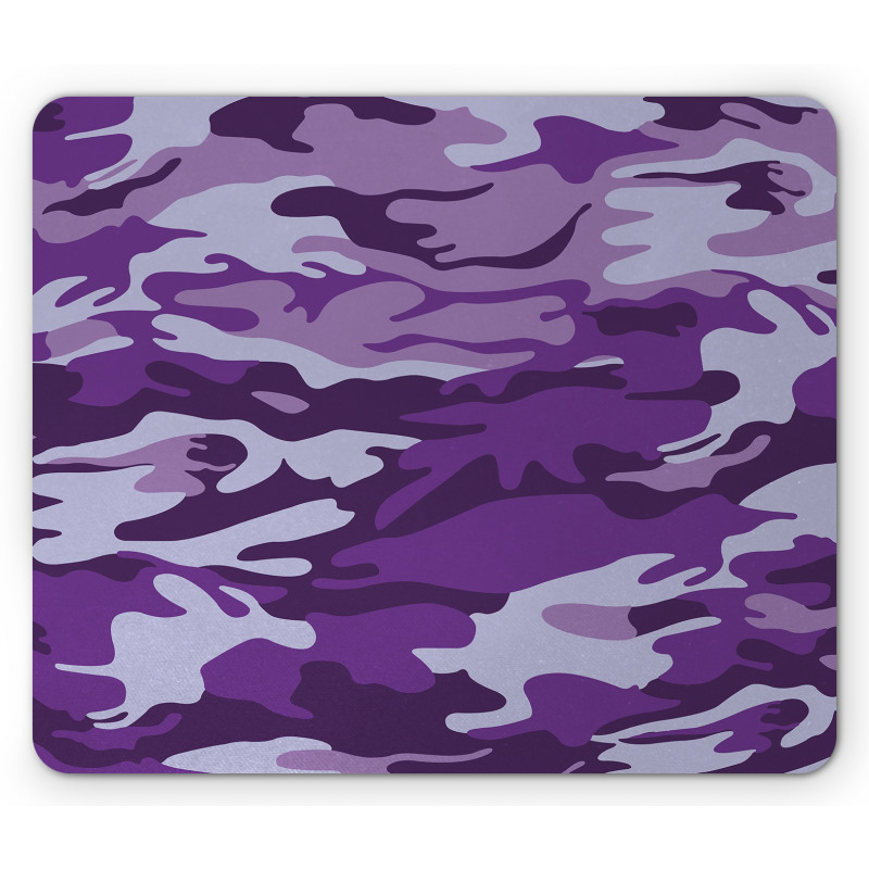 Purple Toned Waves Mouse Pad