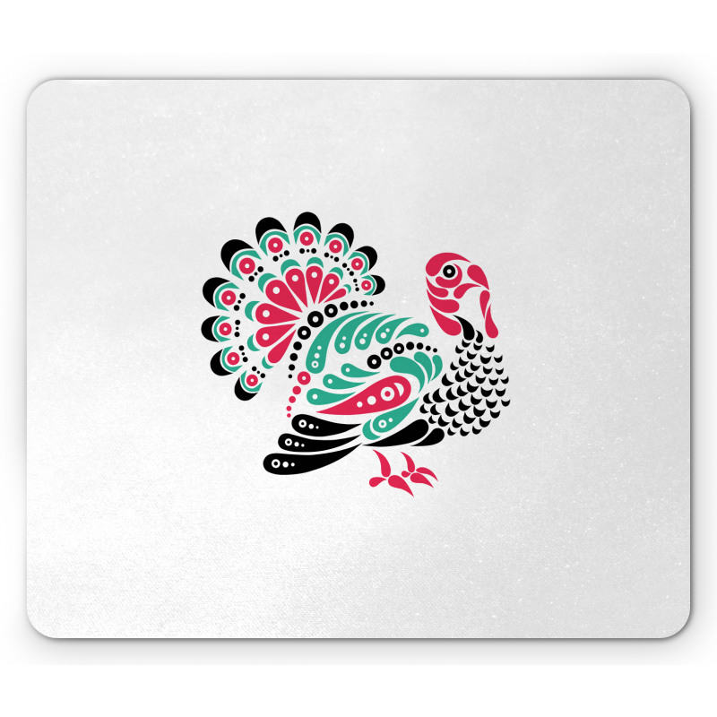 Thanksgiving Animal Mouse Pad