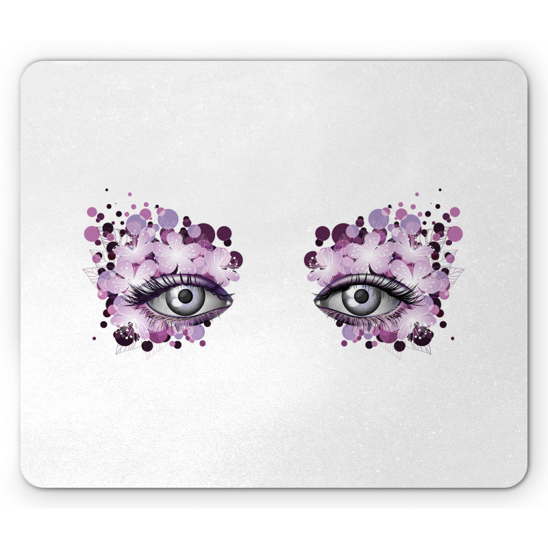Fantasy Look Blossoms Mouse Pad
