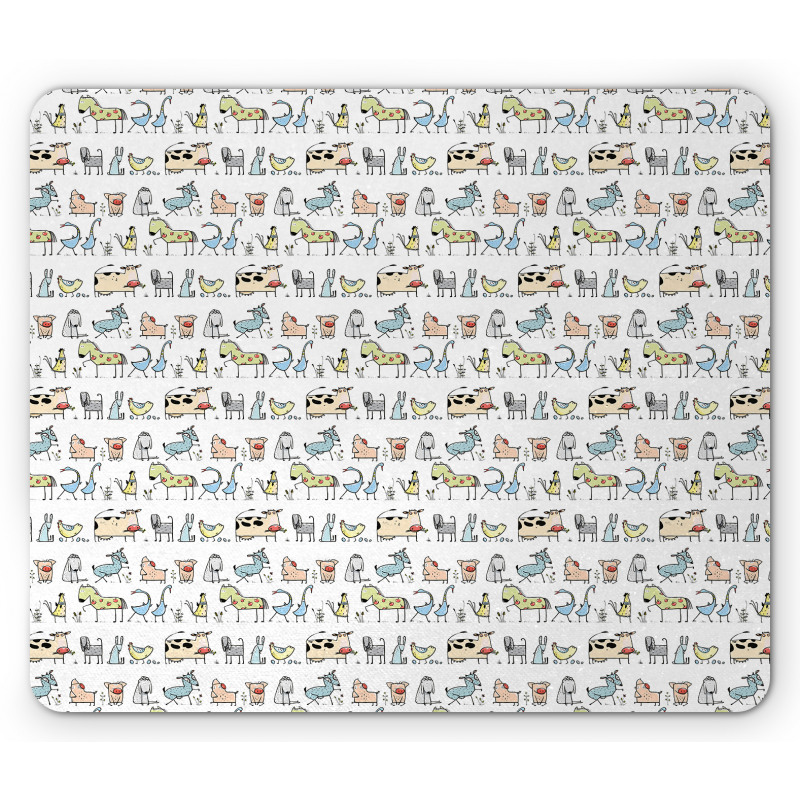 Countryside Farm Mouse Pad