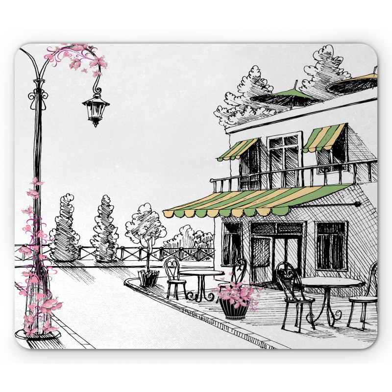 Parisian Patio Mouse Pad